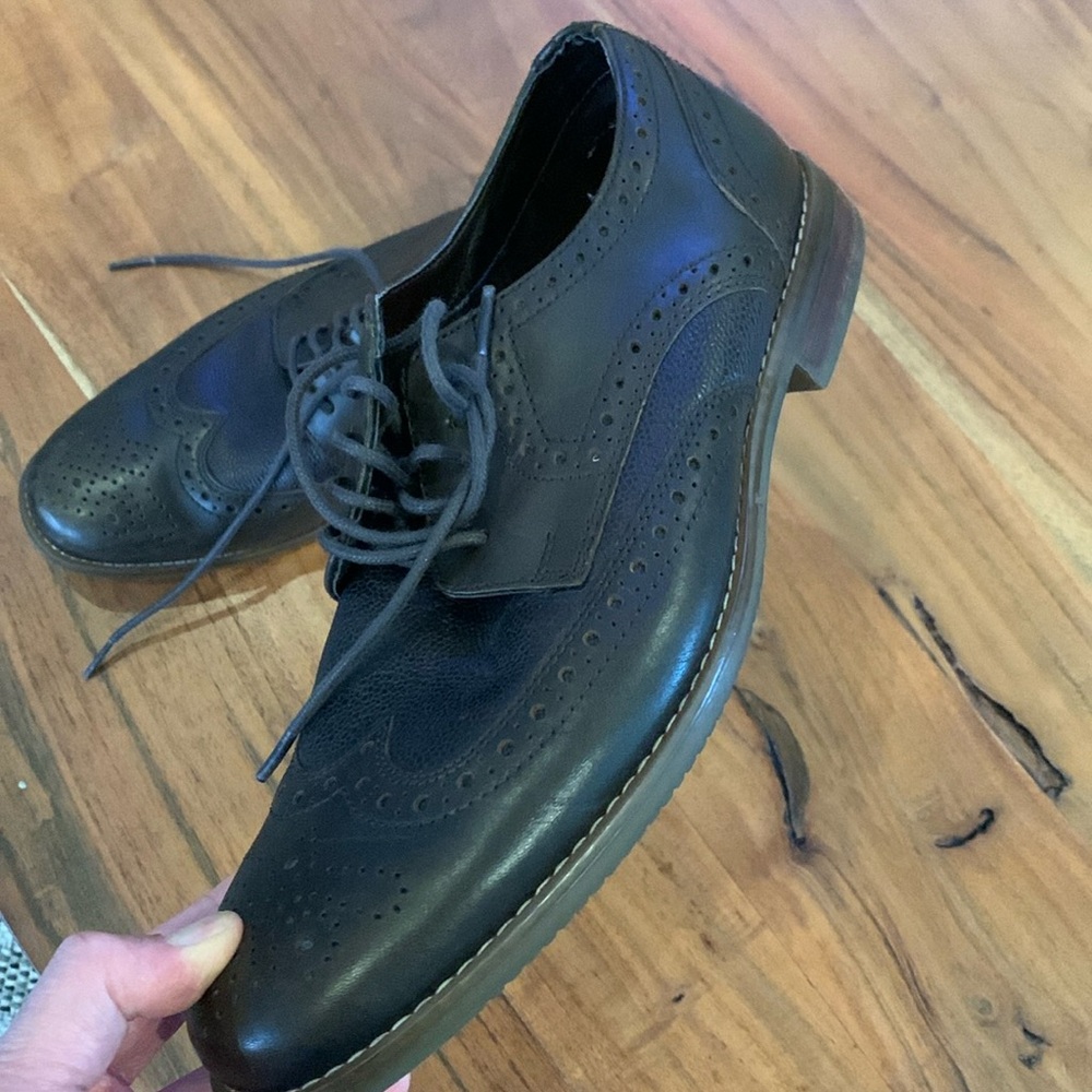 ❤️ Used mens size 8.5 Dark Brown Rockport shoes